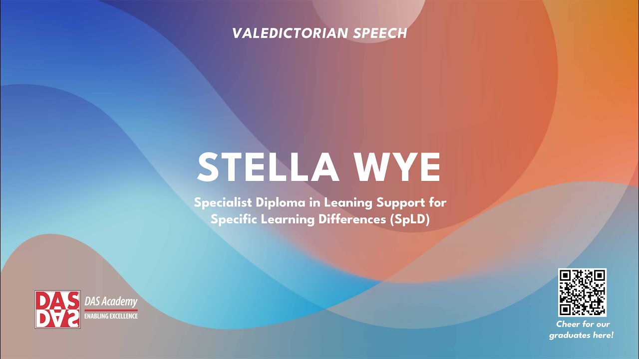 2023 DAS Academy Graduation - Valedictorian Speech by Stella Wye